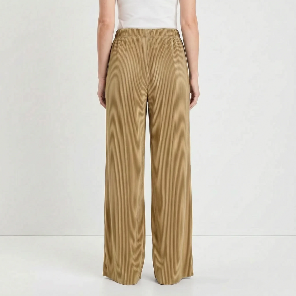 Pleatura - Pantaloni Palazzo Donna Eleganti Passeggiate In Città
