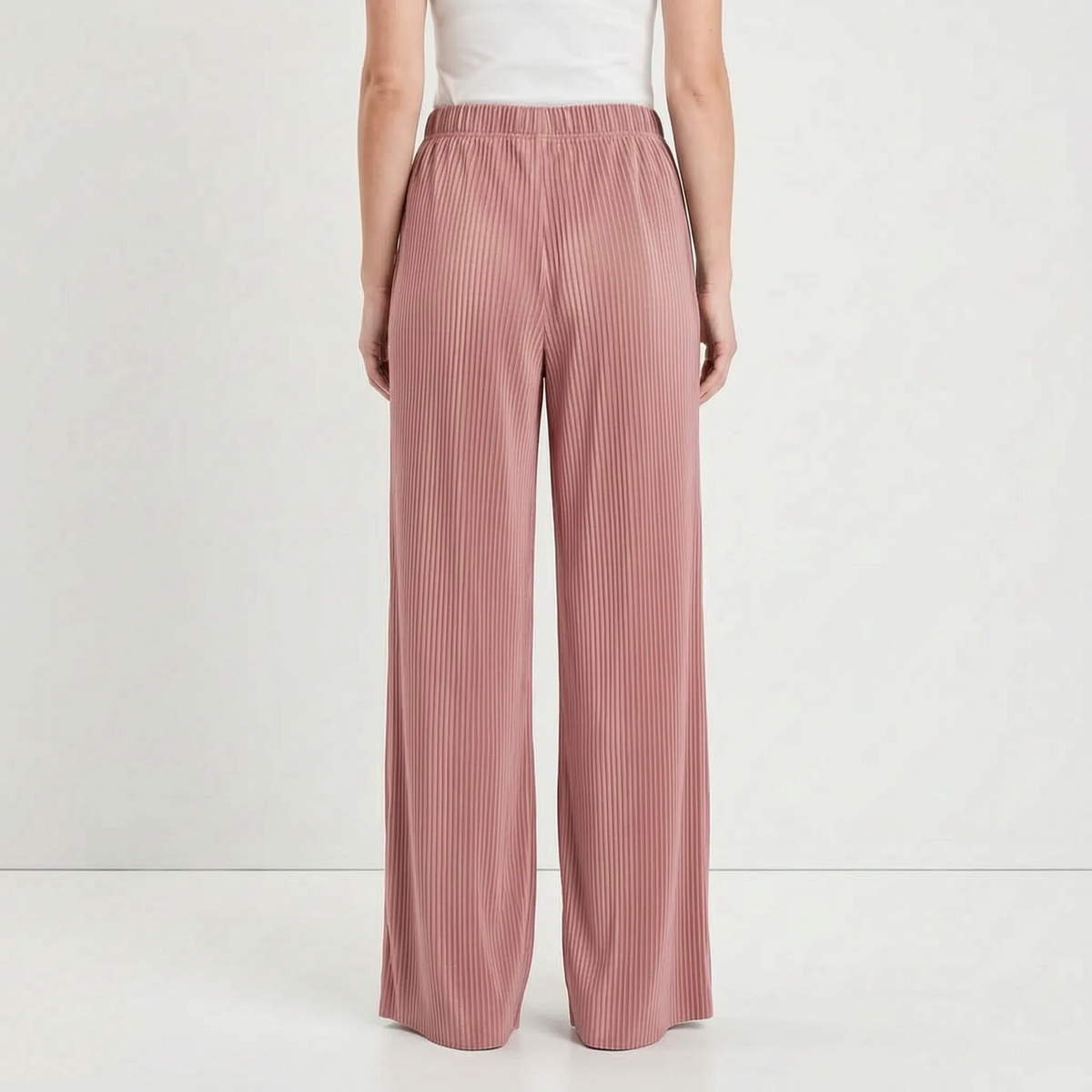 Pleatura - Pantaloni Palazzo Donna Eleganti Passeggiate In Città