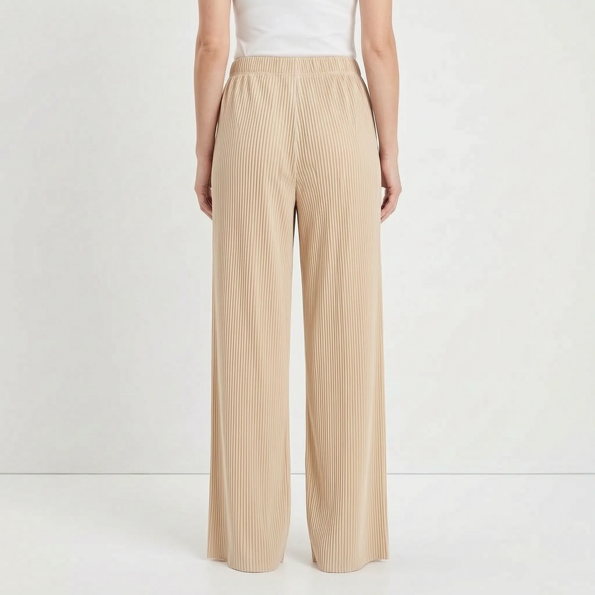 Pleatura - Pantaloni Palazzo Donna Eleganti Passeggiate In Città