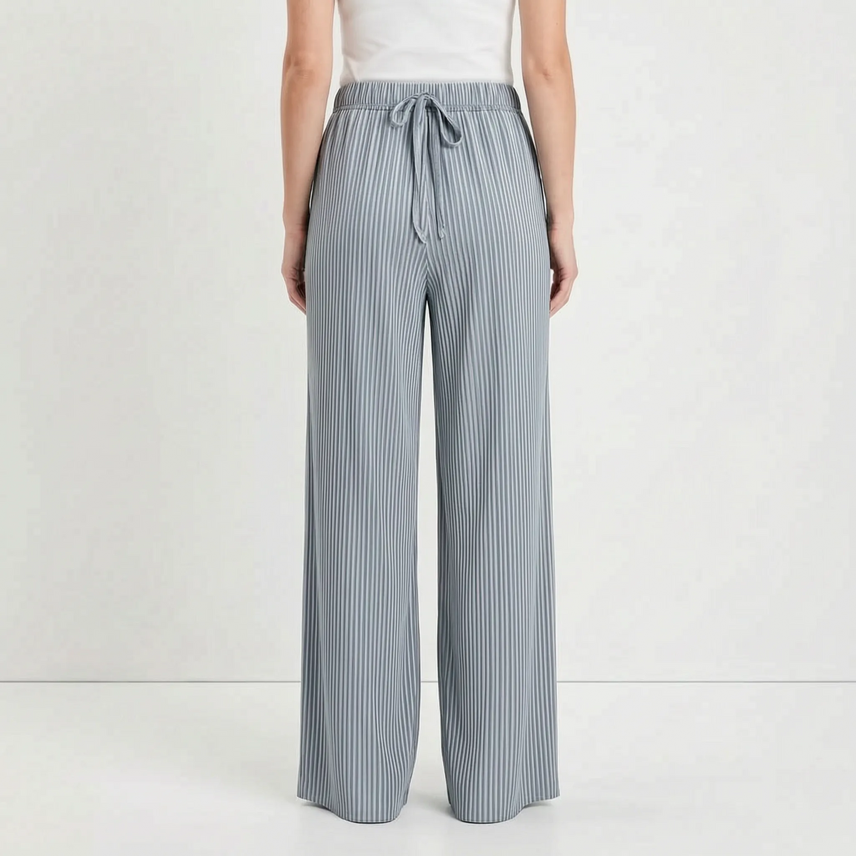 Pleatura - Pantaloni Palazzo Donna Eleganti Passeggiate In Città