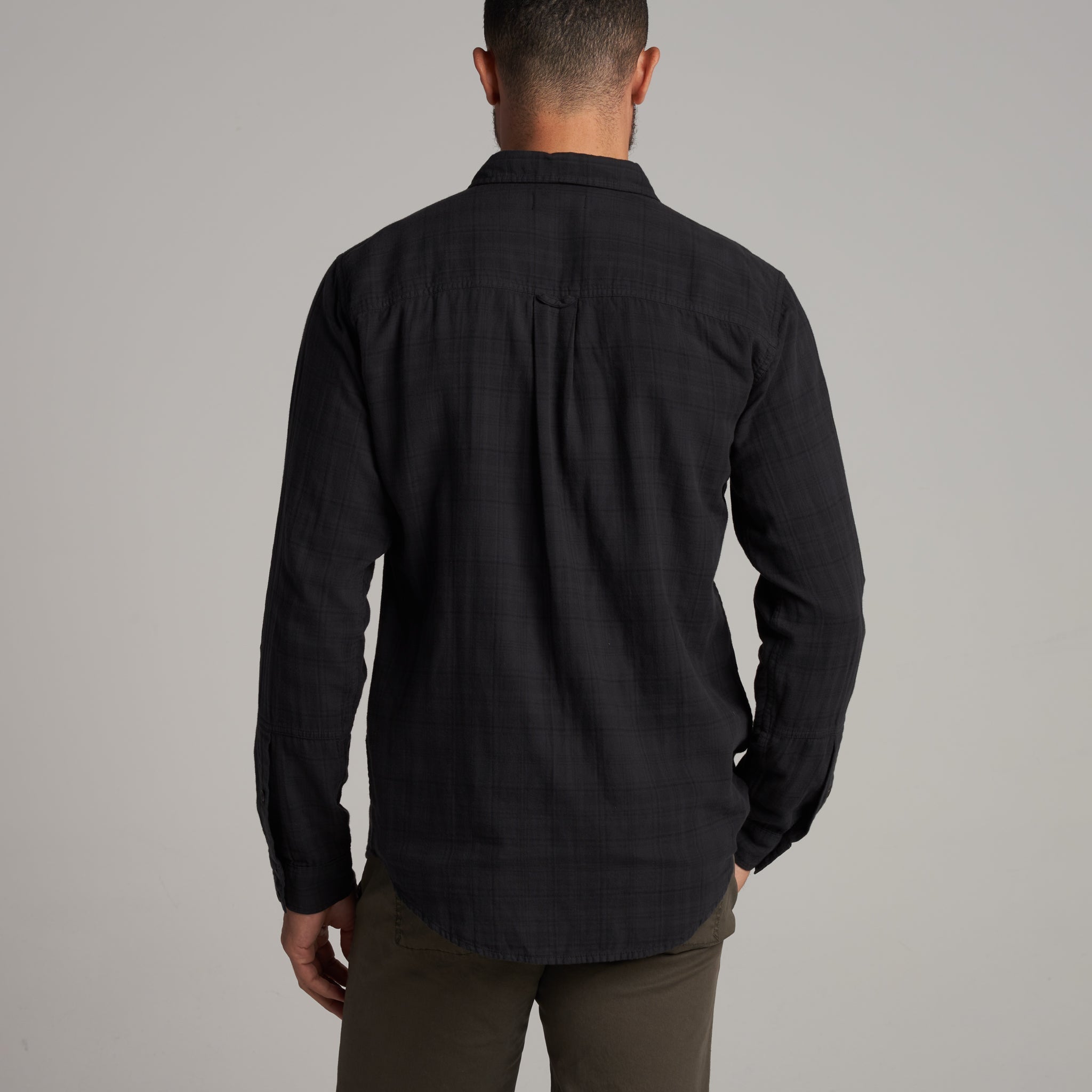 George – Camicia in garza di cotone tartan Heirloom