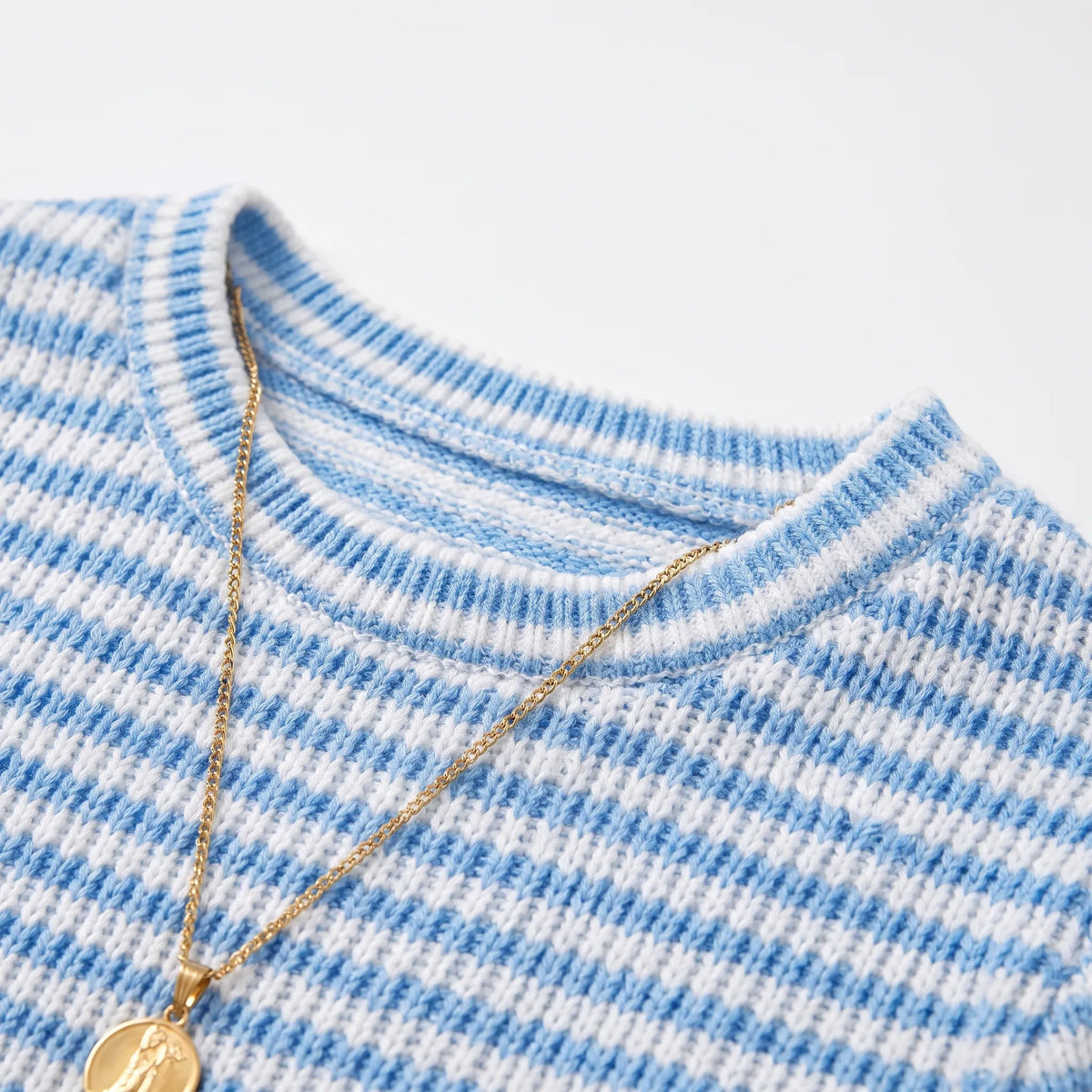 RibbedGlow - Maglia A Coste Donna Uso Quotidiano