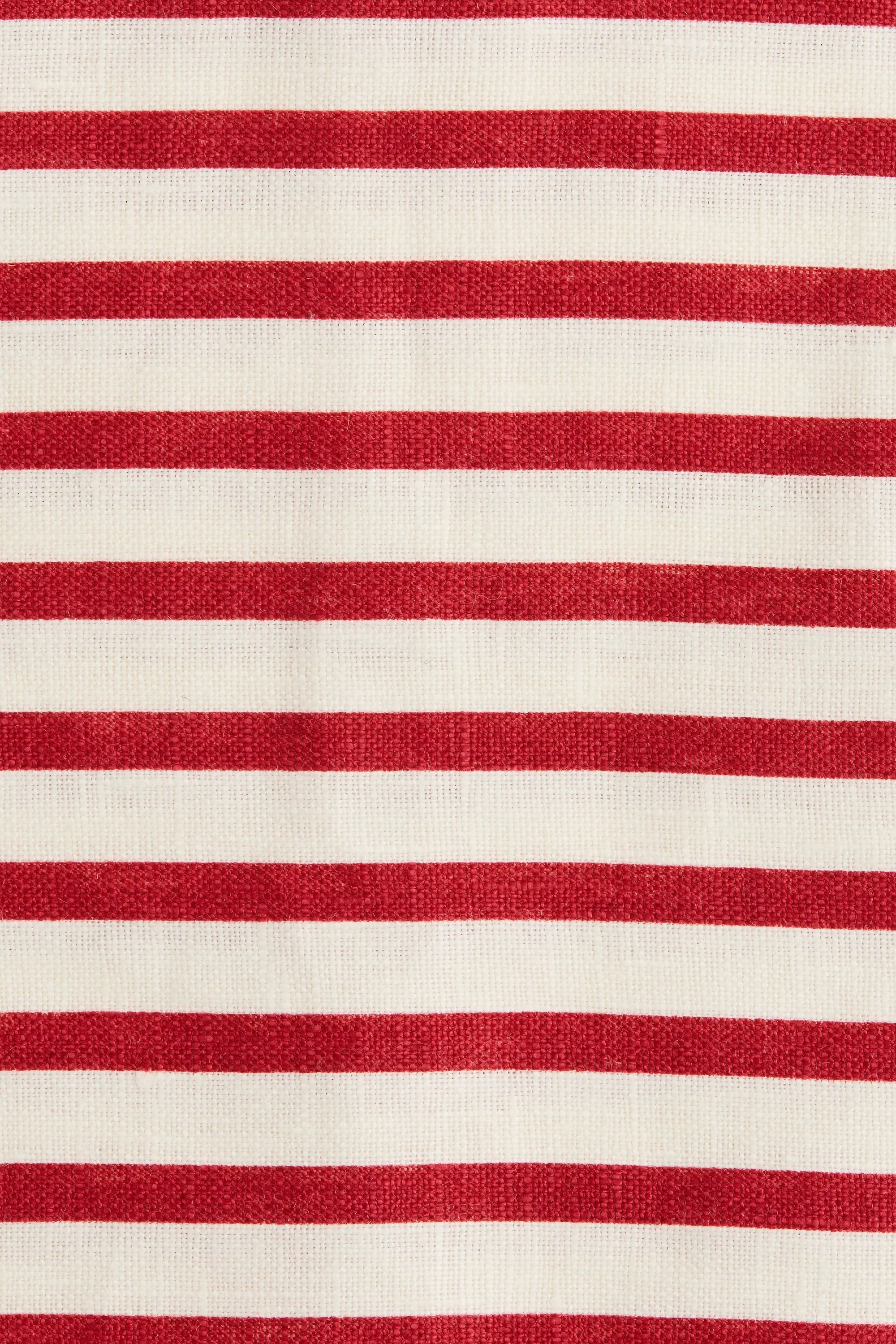 Jane - Mini Skirt Breton Stripe Red