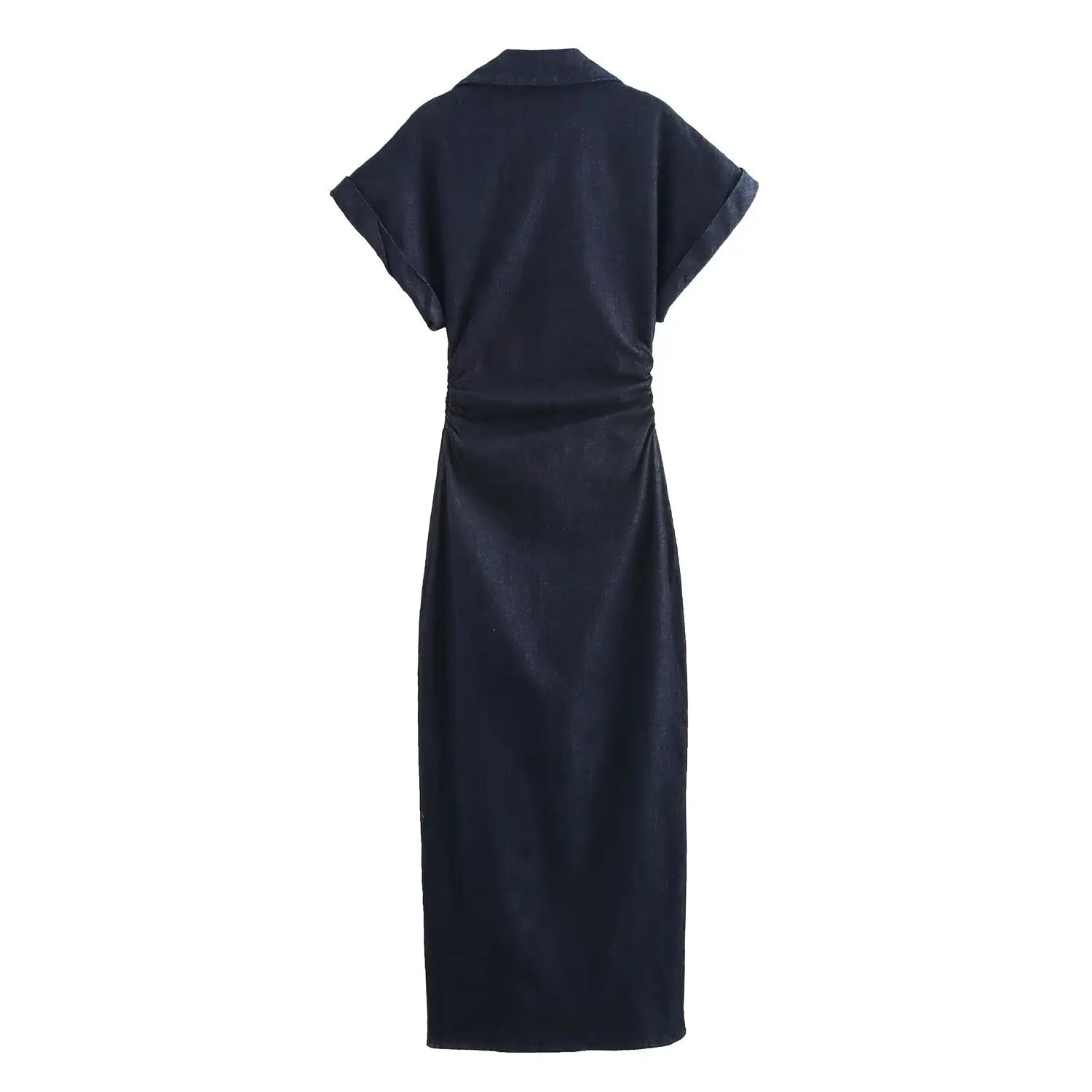 VITTORIA COMO | ABITO MIDI IN DENIM PER DONNA