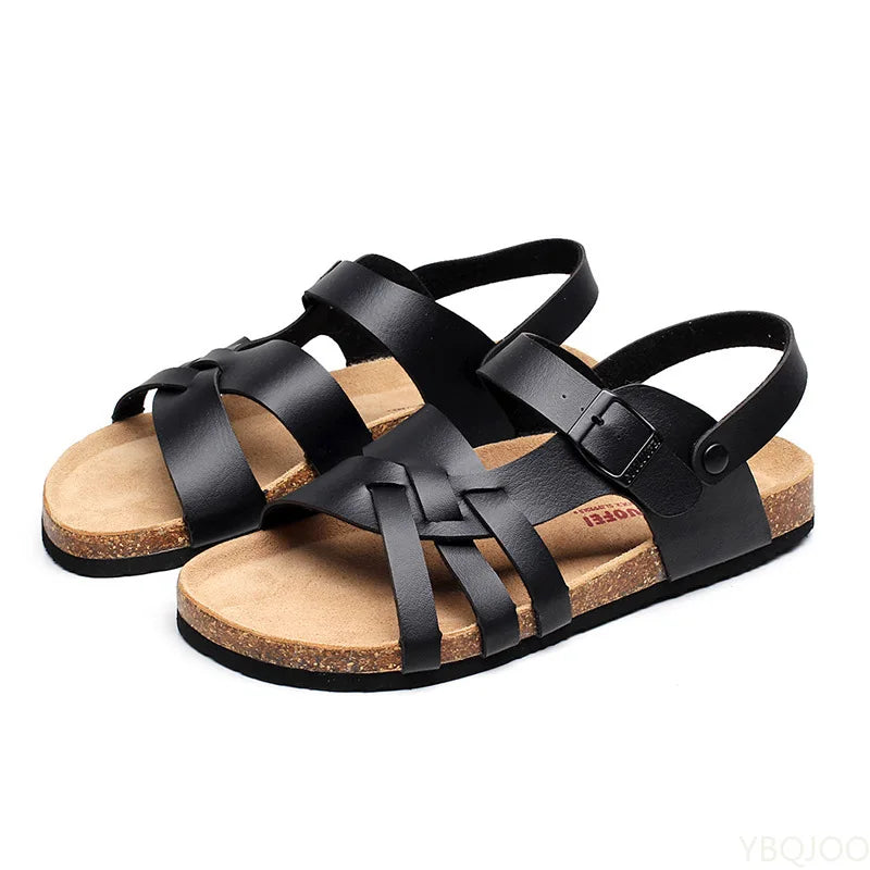 Elara | Sandali ortopedici in pelle premium