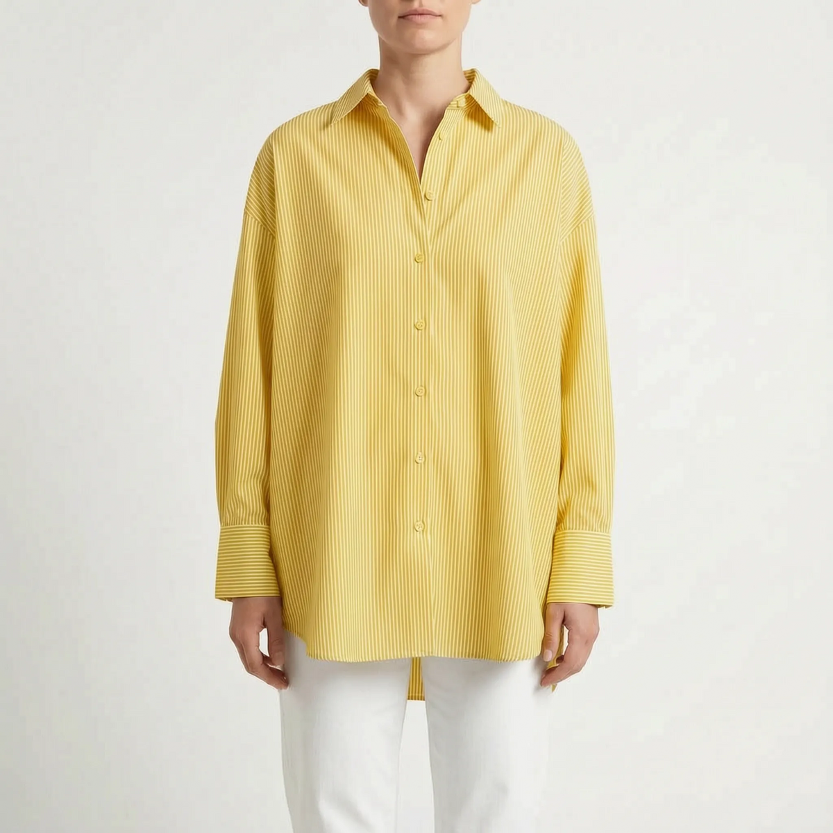 Stripia - Camicia A Righe Donna Passeggiate All'aperto