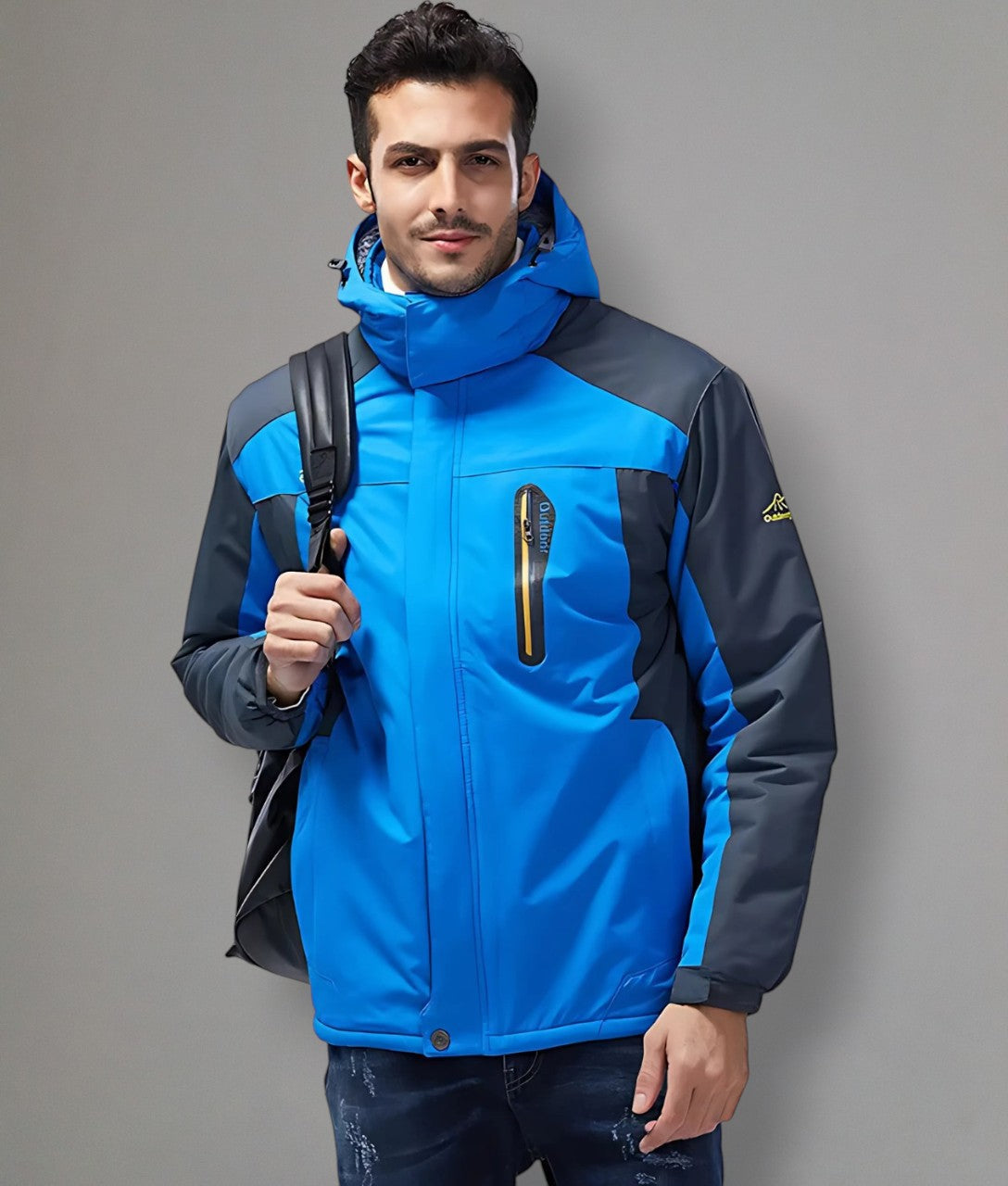 Oliver – Giacca Invernale Impermeabile Antivento con Cappuccio