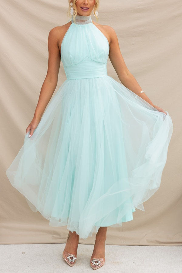 Phoebe – Abito da tè in tulle all'americana