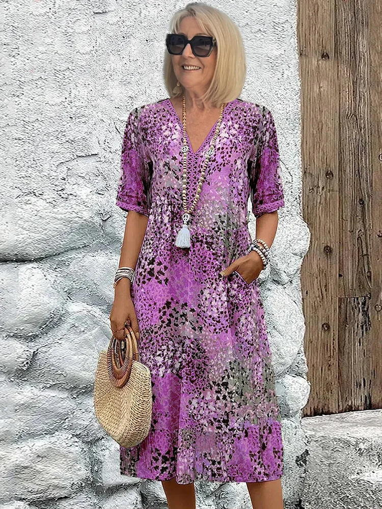 Dania™ – Vibrant Everyday Midi with Pockets