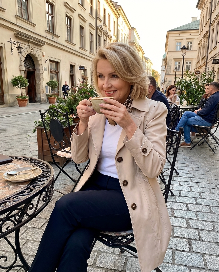 VITTORIA COMO | ELEGANTE CAPPOTTO LUNGO VINTAGE DA DONNA