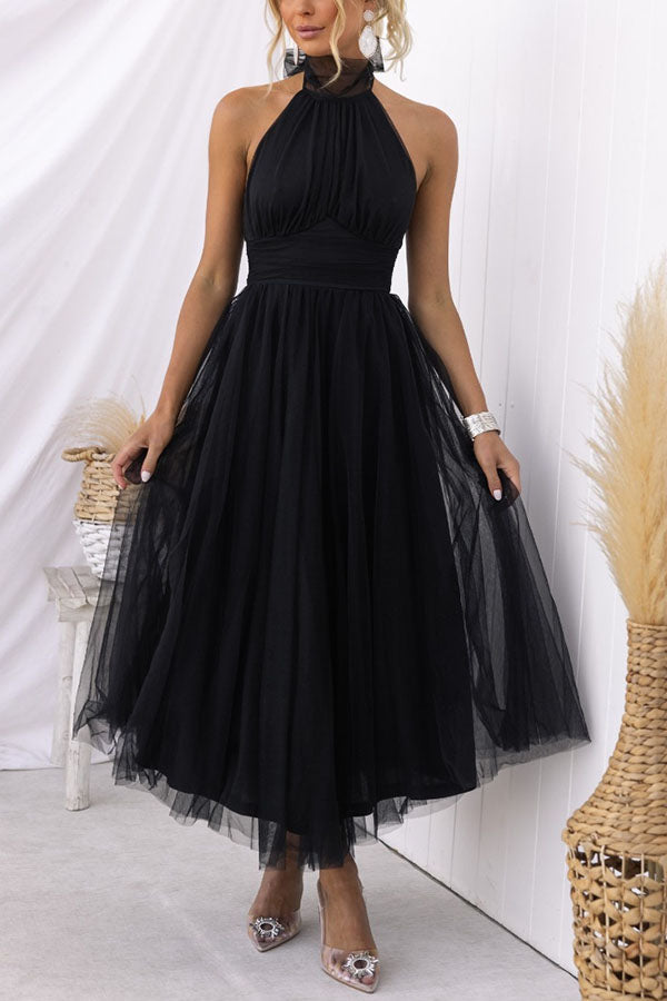 Phoebe – Abito da tè in tulle all'americana