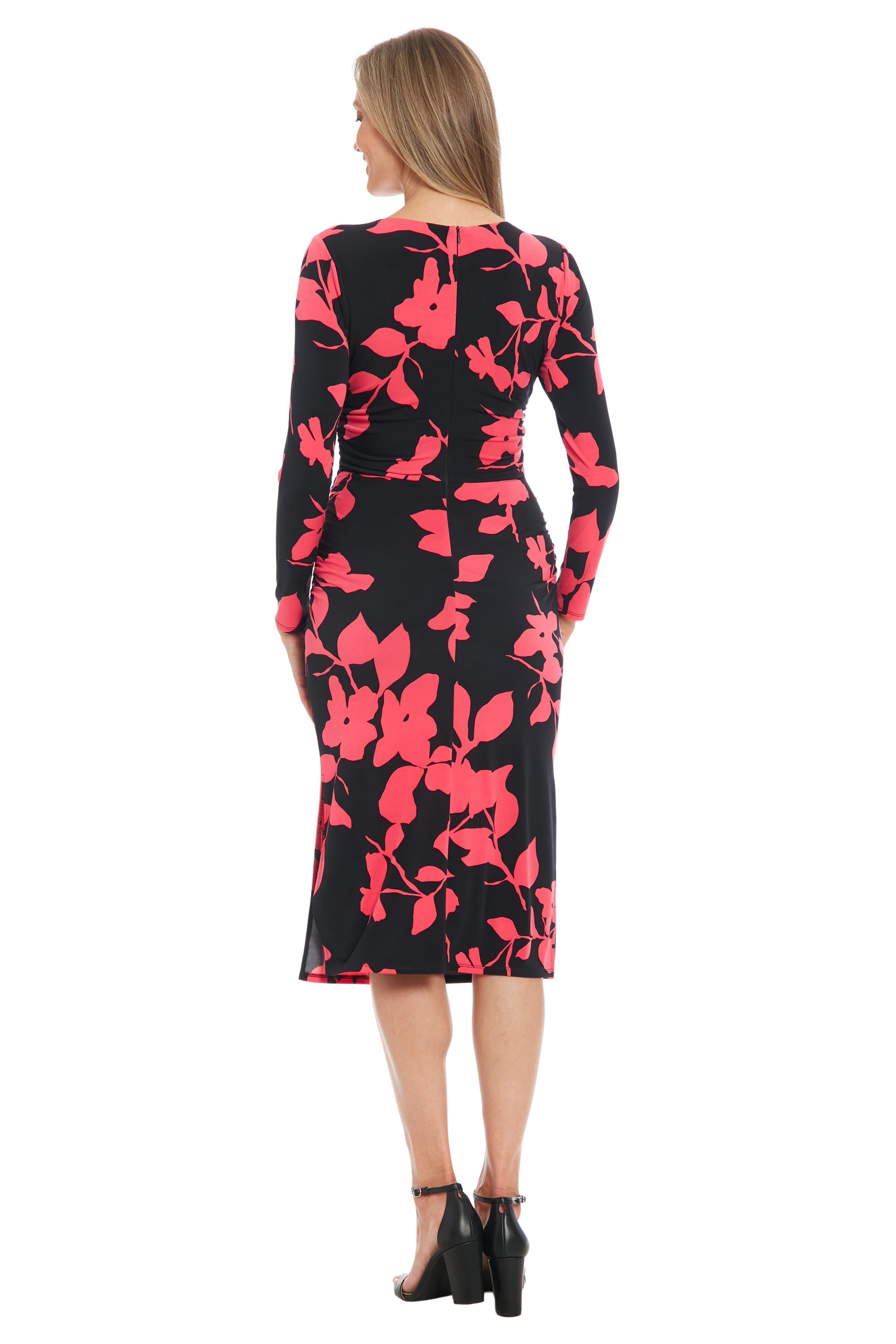 Brielle – Abito midi arricciato elegante