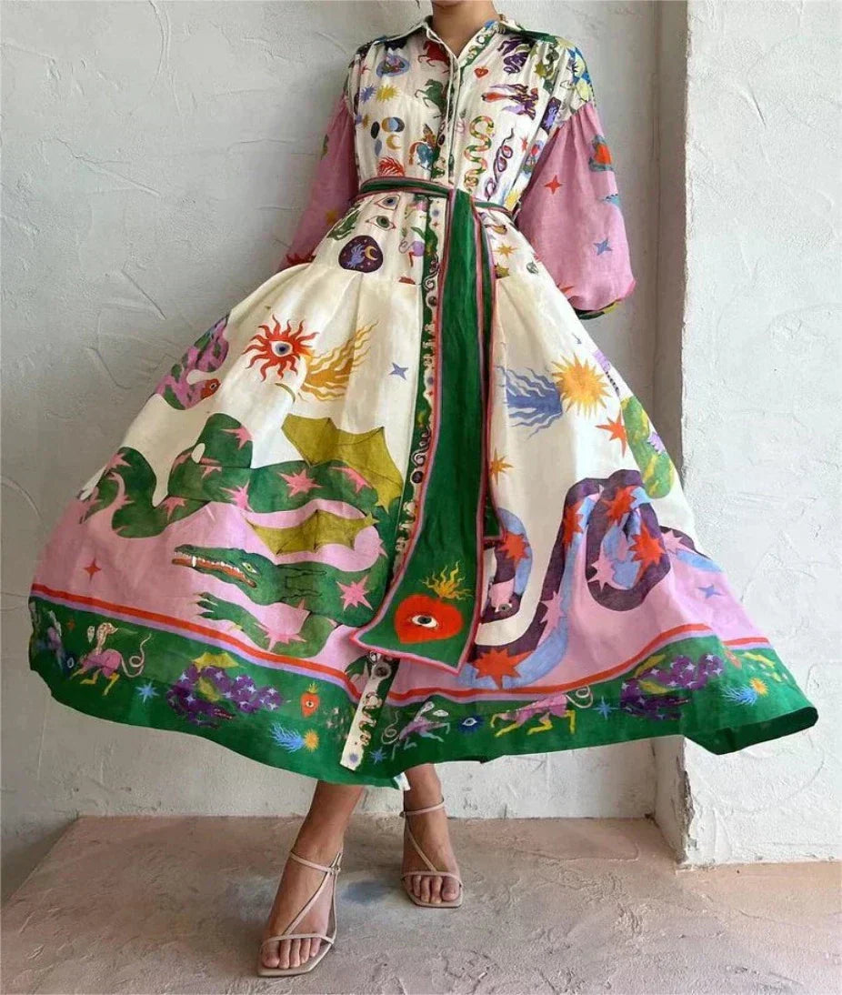 Claudia | Vestito voluminoso