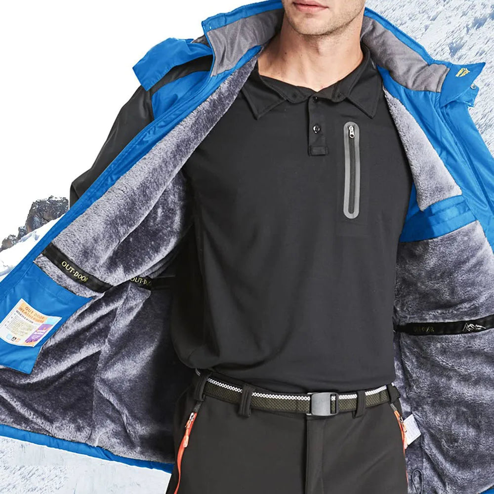 Oliver – Giacca Invernale Impermeabile Antivento con Cappuccio