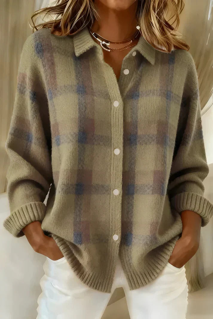 VITTORIA COMO | CARDIGAN LUNGO CON BOTTONI DA DONNA