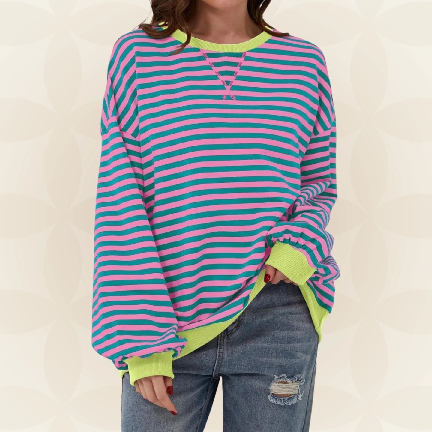 VITTORIA COMO | MAGLIONE IN MAGLIA OVERSIZE DA DONNA