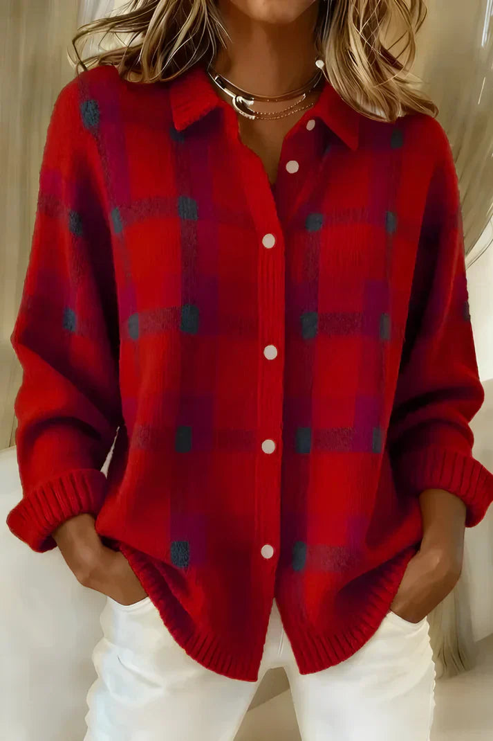 VITTORIA COMO | CARDIGAN LUNGO CON BOTTONI DA DONNA