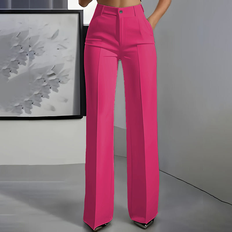 VITTORIA COMO | PANTALONI A VITA ALTA DA DONNA