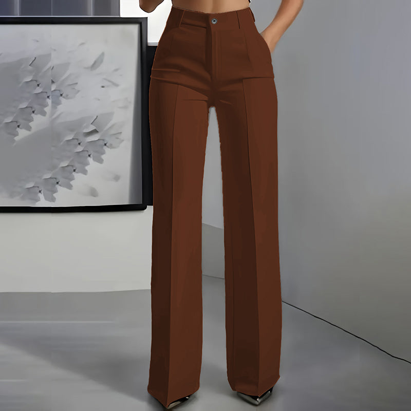 VITTORIA COMO | PANTALONI A VITA ALTA DA DONNA