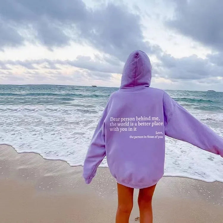Amelia – Felpa oversize Positive Energy