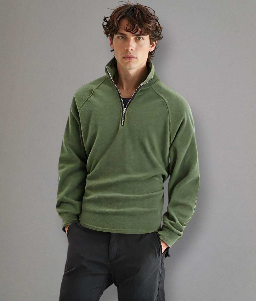 Aspen – Maglione casual a mezza zip per il comfort di tutti i giorni